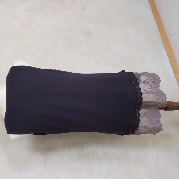 Logo Layers Tank with Lace - Picture 4 of 6